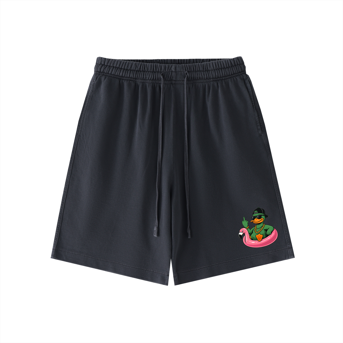 Vintage Wash Cotton Shorts